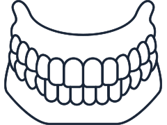 Acrylic Dentures