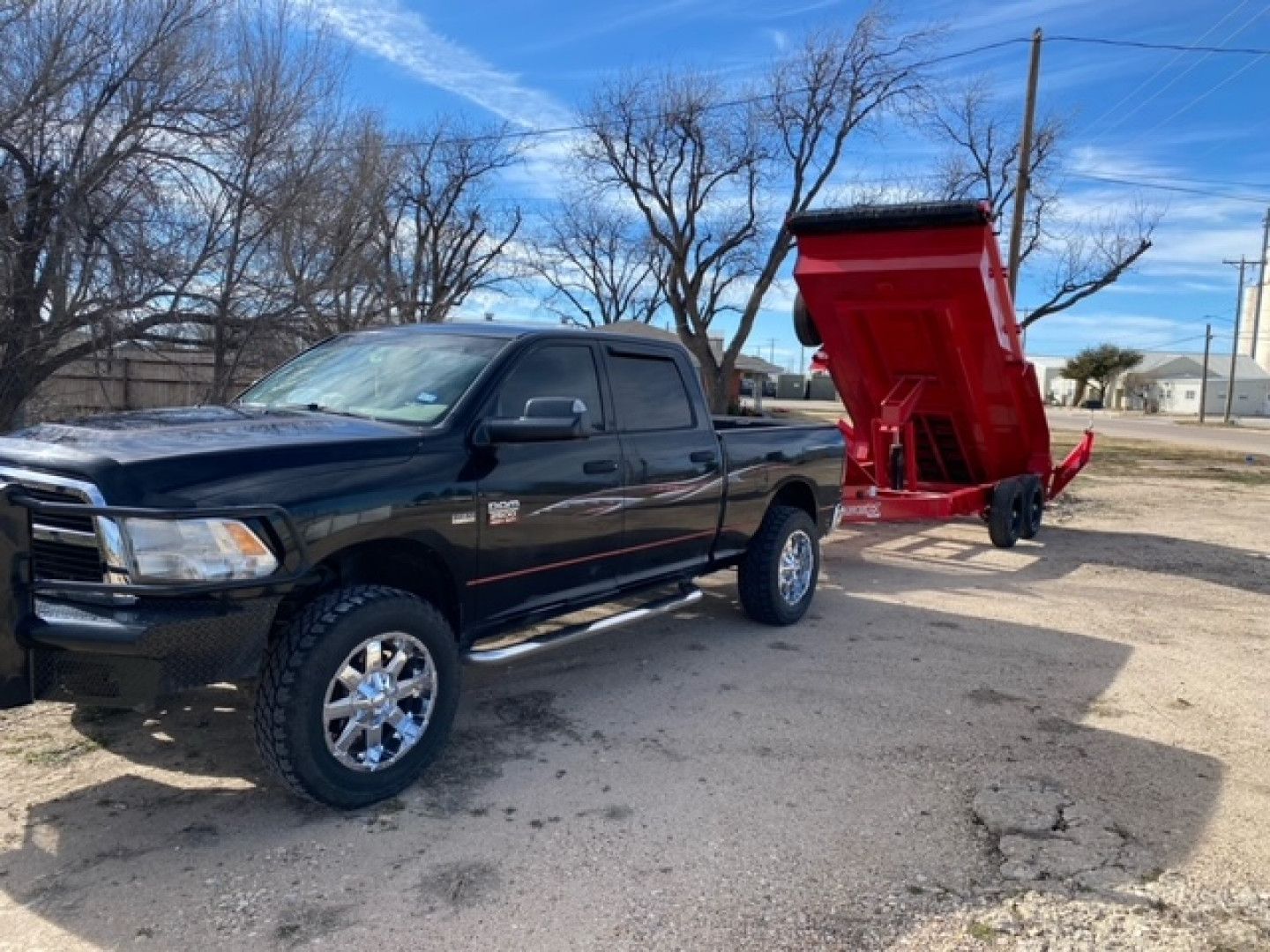 Dump Trailer, Dump Trailer Rental Roscoe, Snyder & Sweetwater, TX