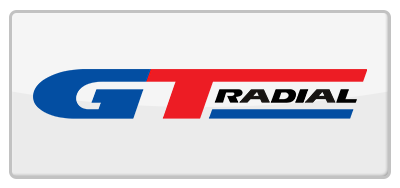 The gt radial logo is on a white background.