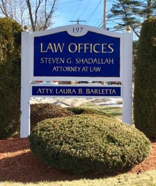 Shadallah Law Offices Sign