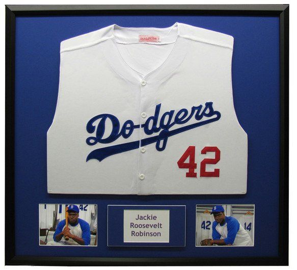 Framed Baseball Jersey, For Rent in North Hollywood