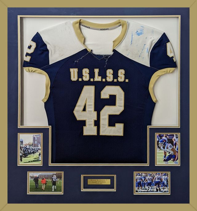 Framed Wofford Football Jersey! – Columbia Frame Shop