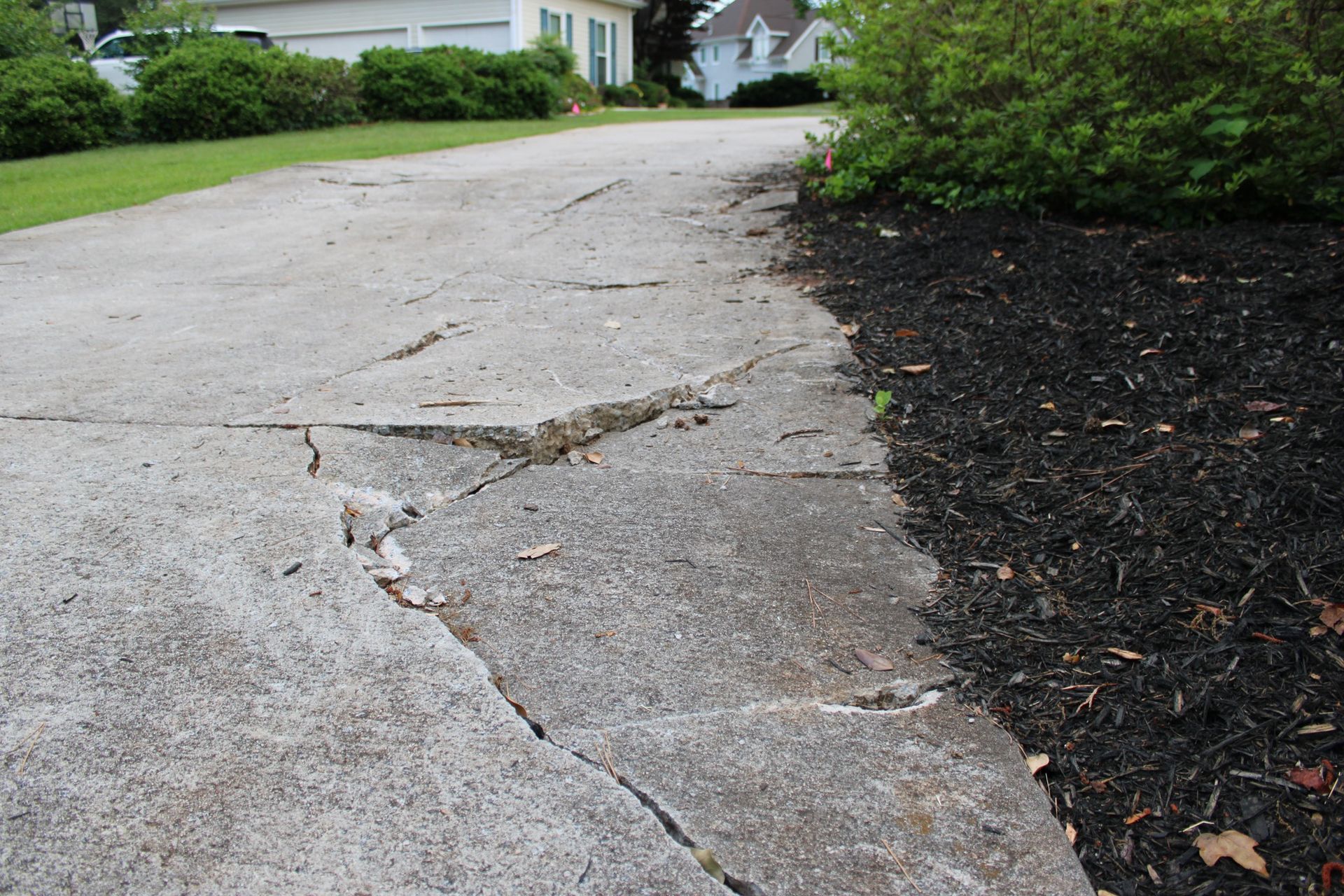 Hexagonal Concrete Pavers Create a Textured Walkway — Tucker, GA — A-1 Driveway Replacement Company Hexagonal Concrete Pavers Create a Textured Walkway — Tucker, GA — A-1 Driveway Replacement Company