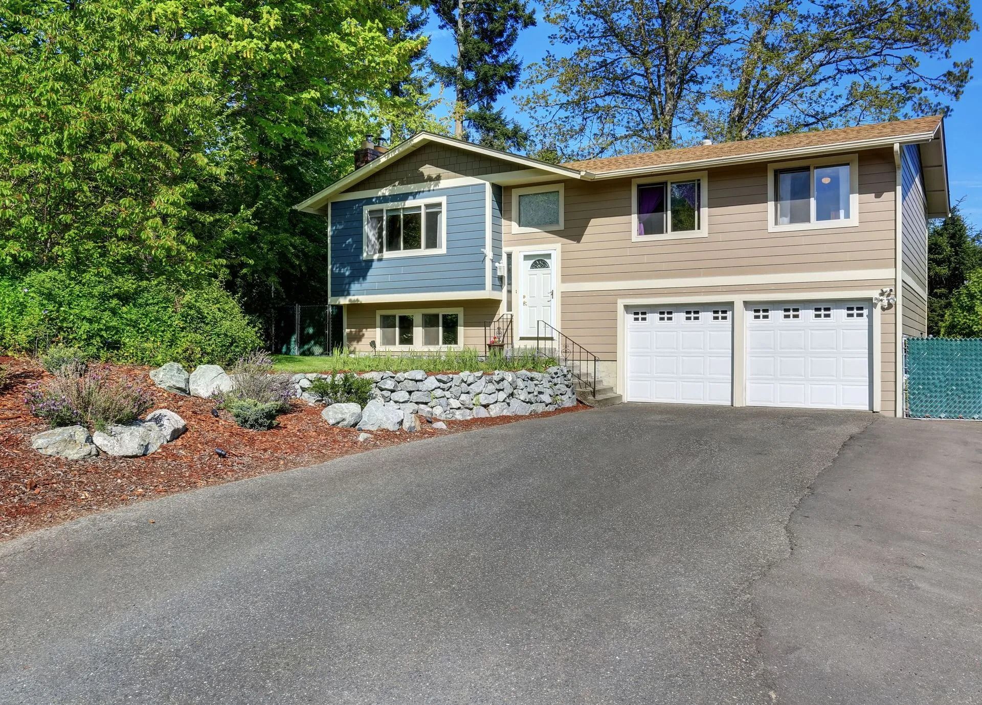 Two-Story House with Asphalt Driveway — Tucker, GA — A-1 Driveway Replacement Company