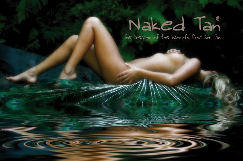 naked tan advertisment