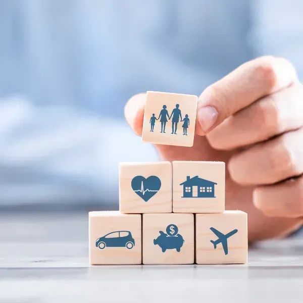 An image showing the concept of whole life insurance.