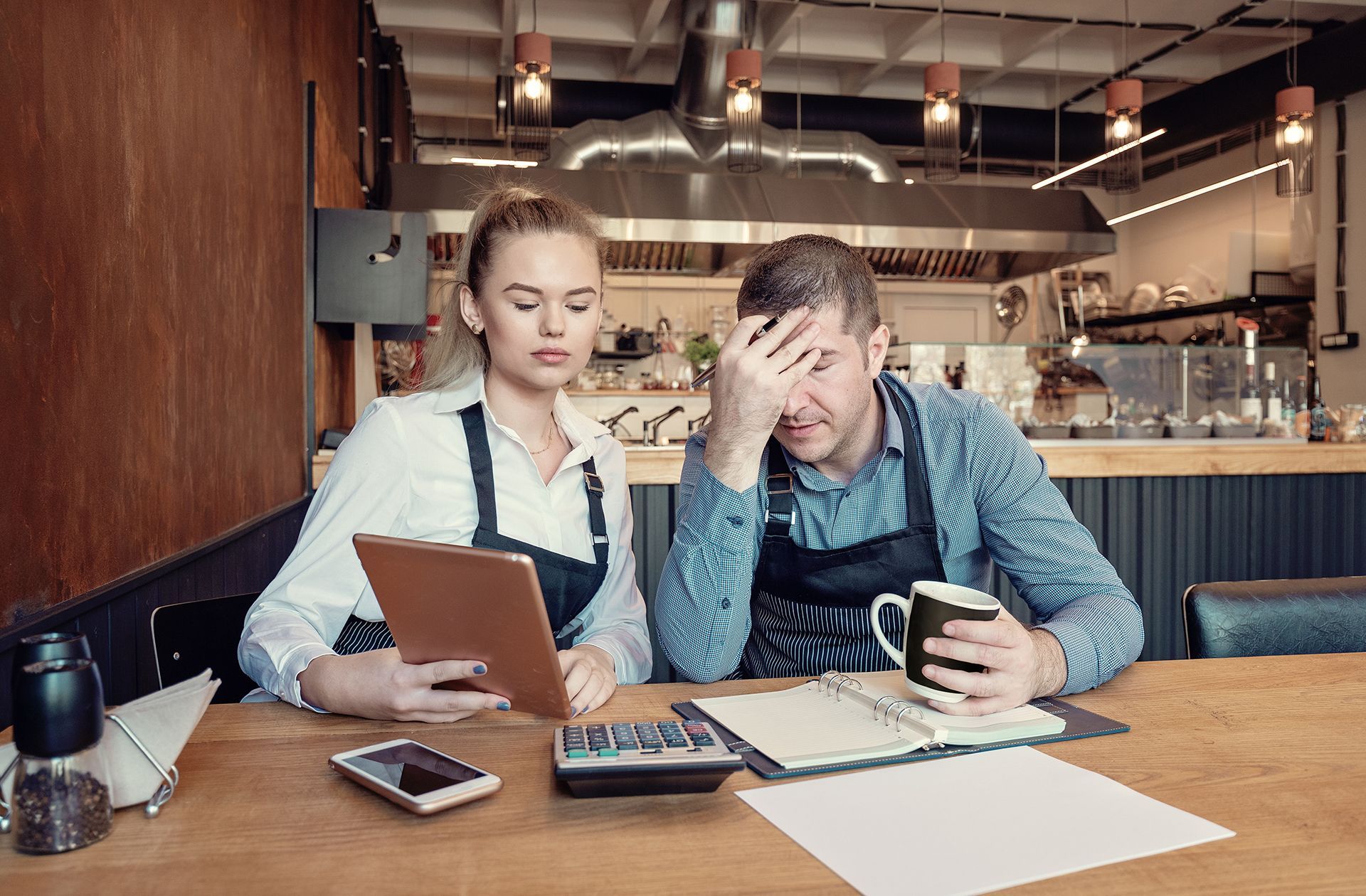 Business Owners Having Problem With Their Financial