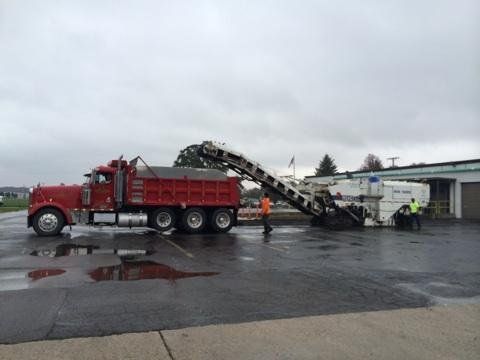 Asphalt Load Truck — Houston, TX — HEV Asphalt Paving Co.