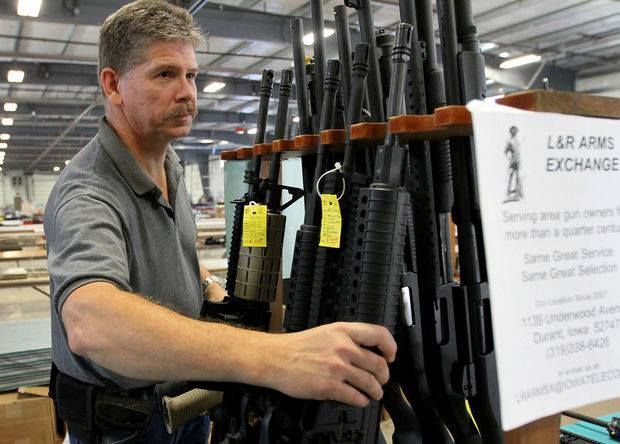 Man Getting a Gun