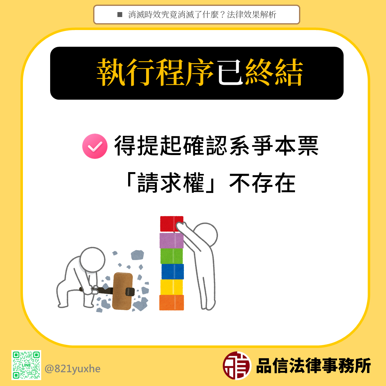 消滅時效究竟消滅了什麼?法律效果解析