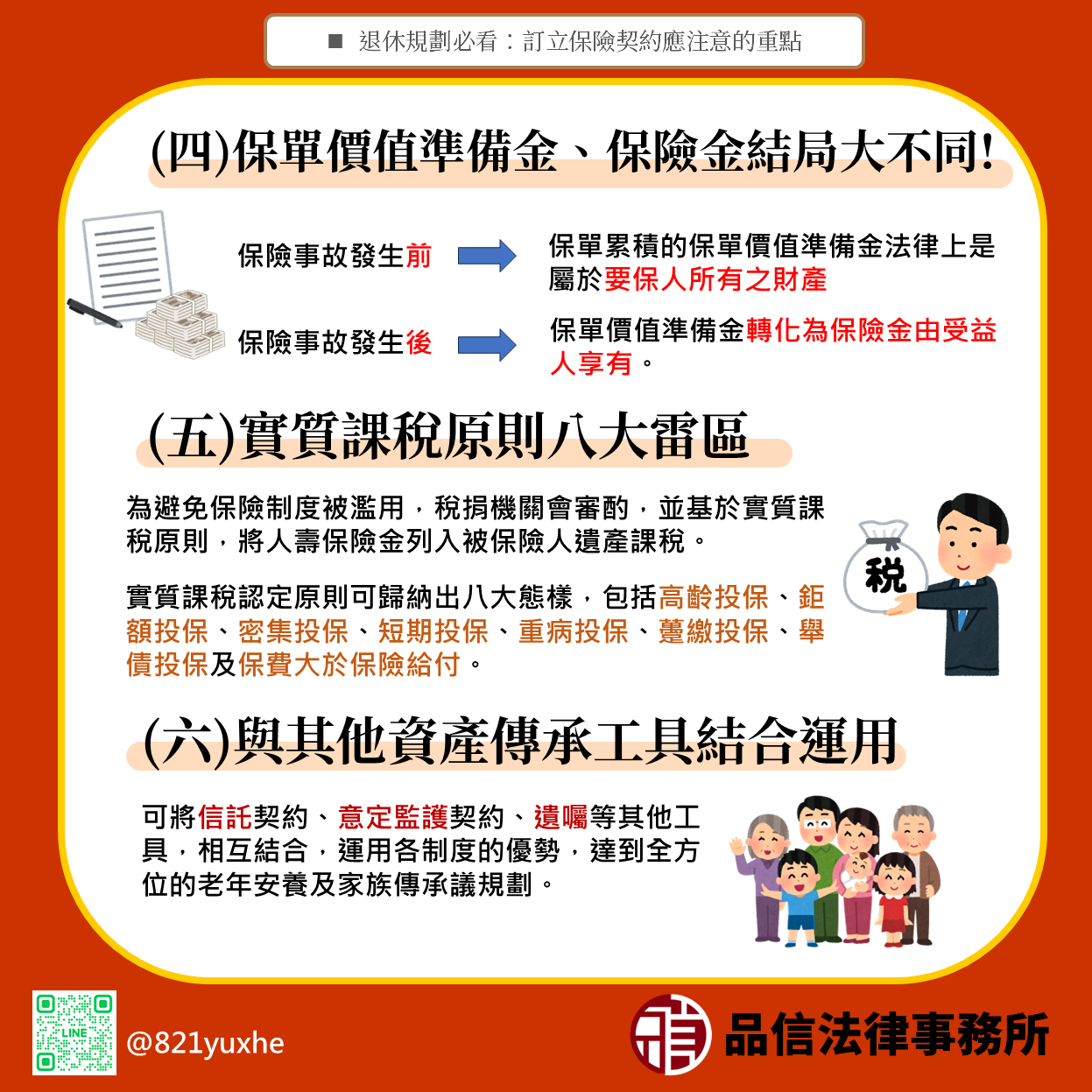 退休規劃必看：訂立保險契約應注意的重點