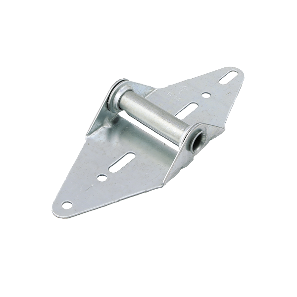 Garage wall with mounted garage door opener hardware, tracks, and a car roof in the foreground