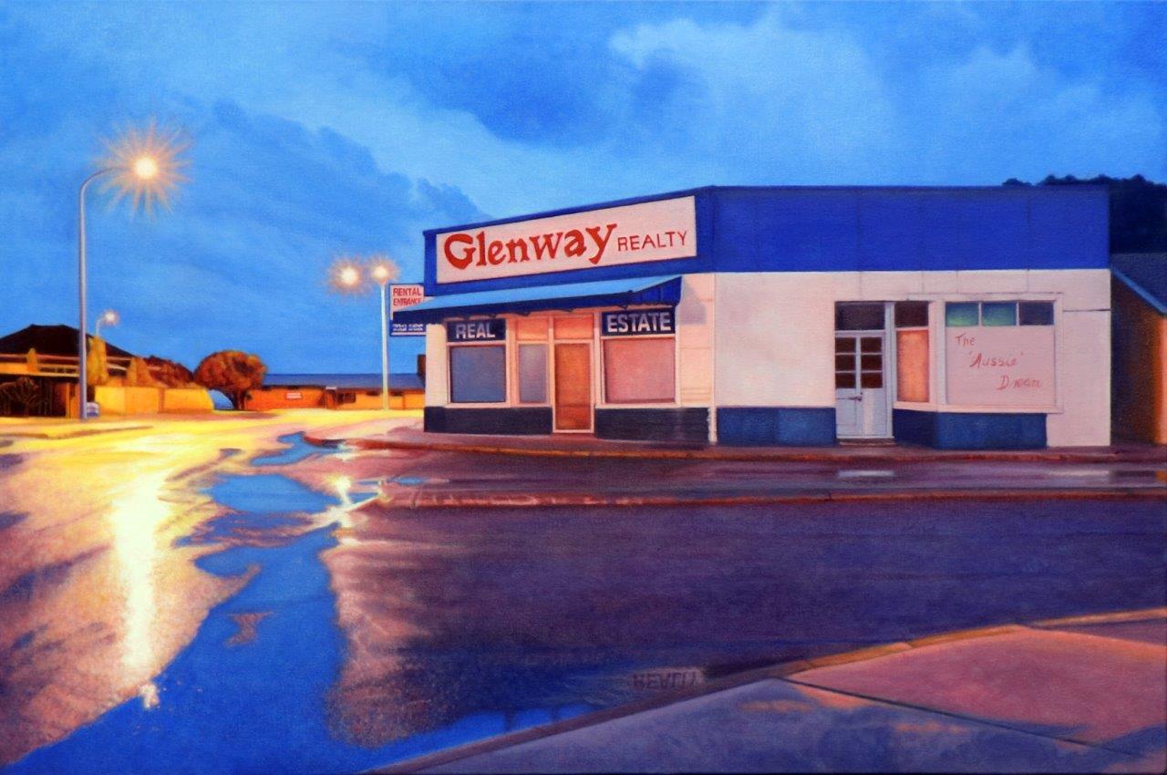 Glenway Realty (Rockingham WA) Oil Painting Ann Hart annhart.com.au (Heritage)