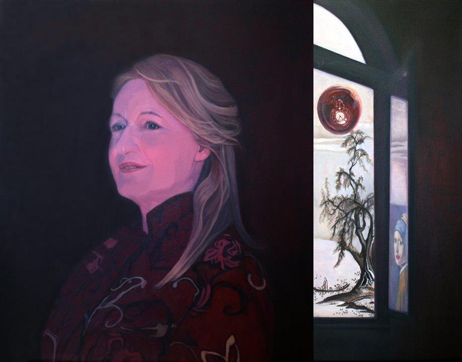 Mind Travel Oil Painting Ann Hart annhart.com.au Mundaring Art Center WA