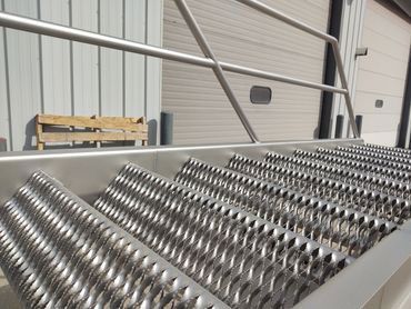 Close Up Staircase with Railings