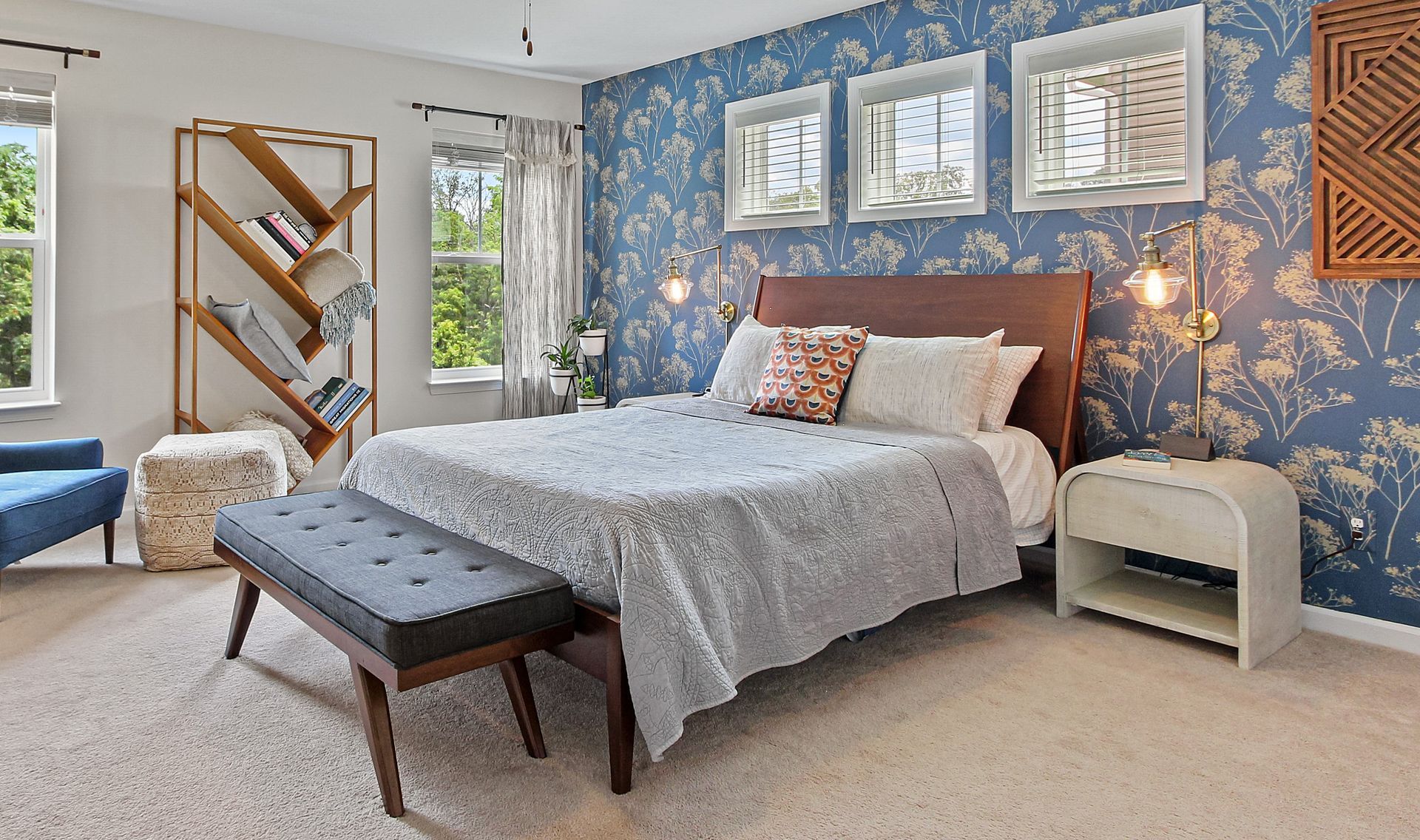 Cromwell Ridge Blue Bedroom