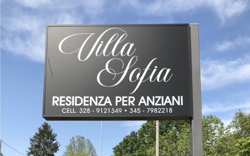 Casa di riposo per anziani con giardino