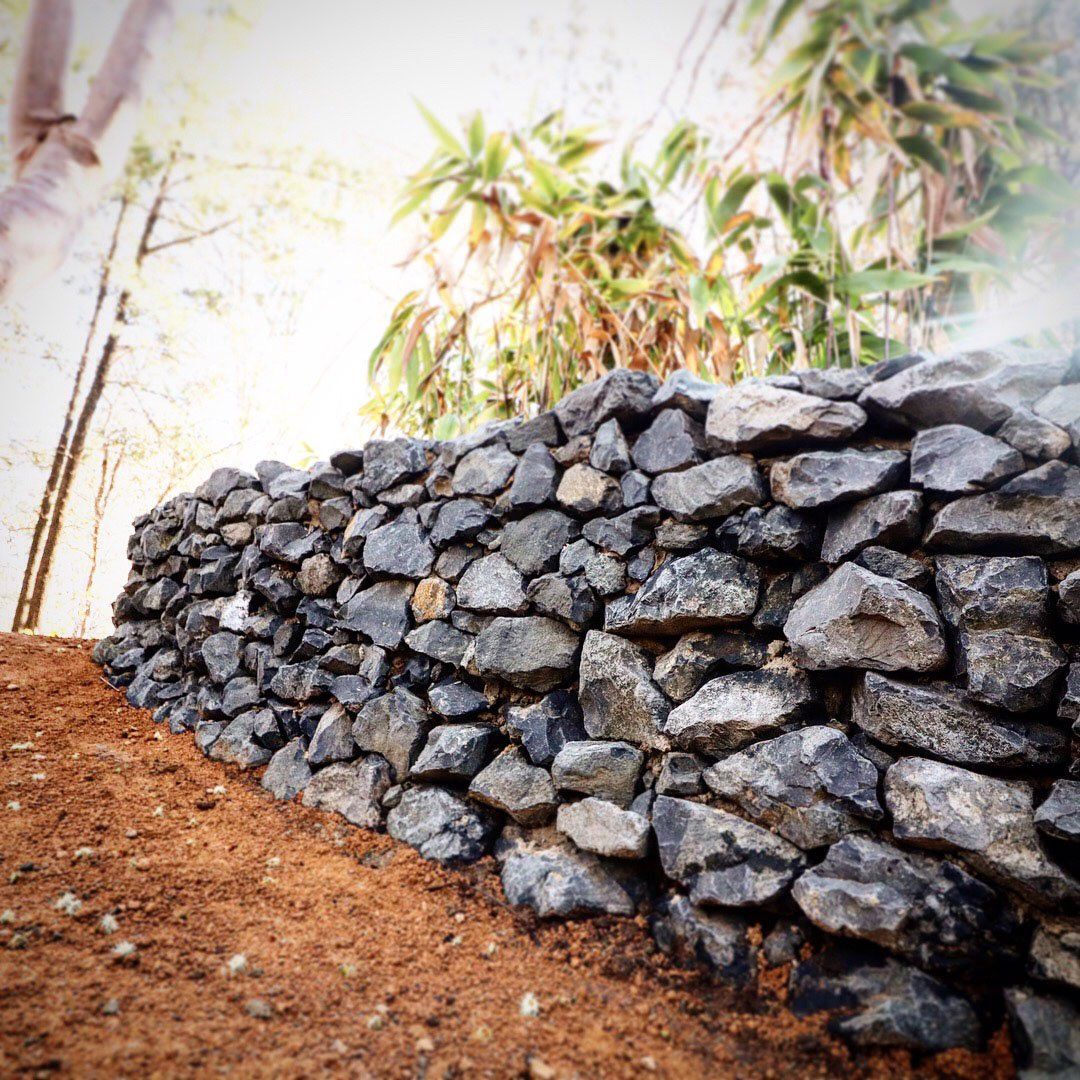 stone wall