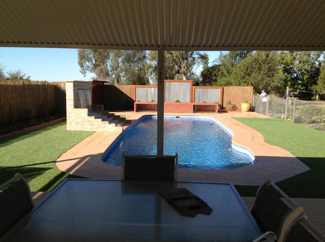 residential-landscaping pool area