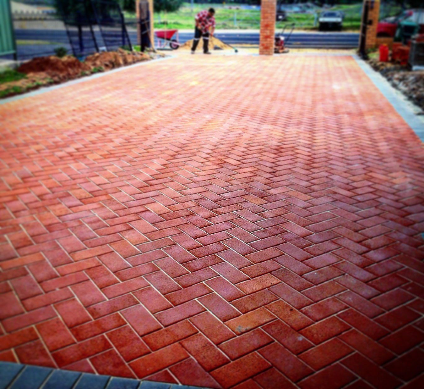 residential-landscaping bricks