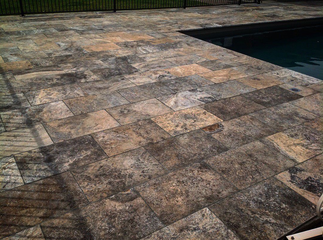 residential-landscaping stone flooring