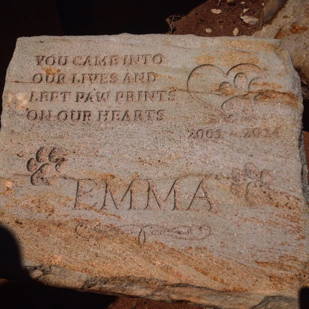 Stone Engraving- sign