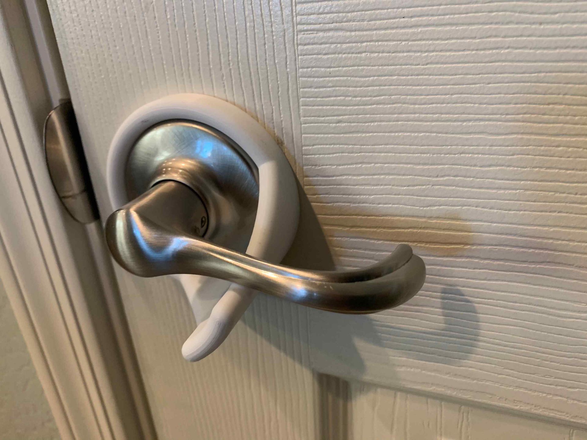 child-proof door knob. door hardware options. 