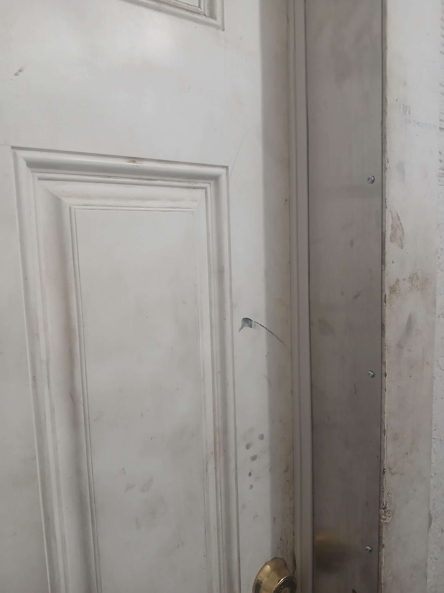 Emergency door frame repair
