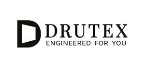 Un logo in bianco e nero per Drutex progettato per te.