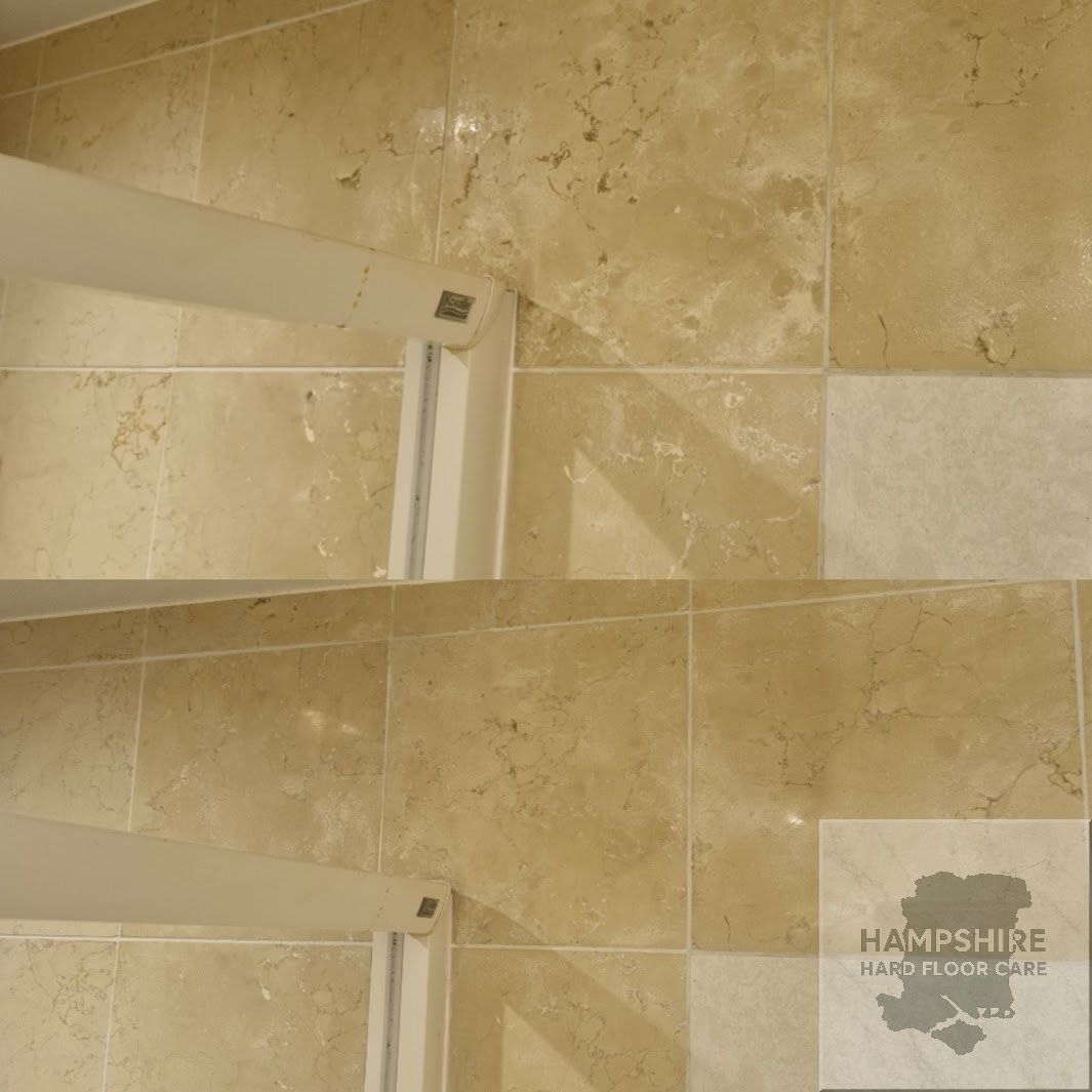 Limestone Floor Restoration Lymington