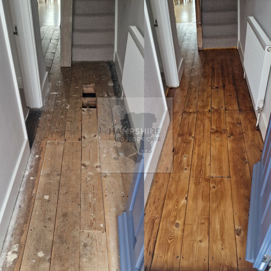 Old Floor Boards Restored
