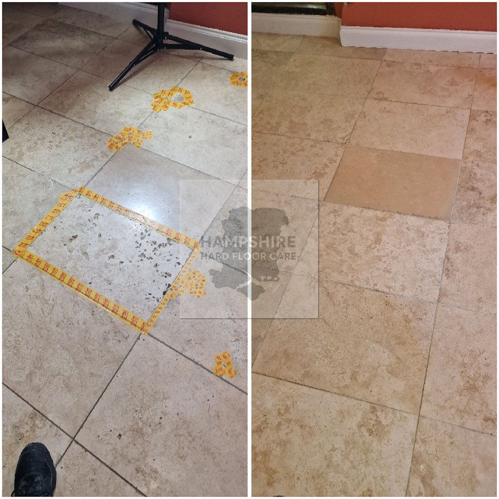 Travertine Hole Filling