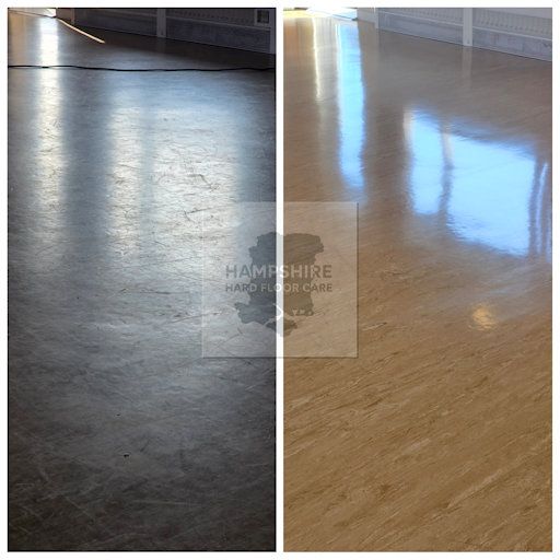 marmoleum cleaning and restoration