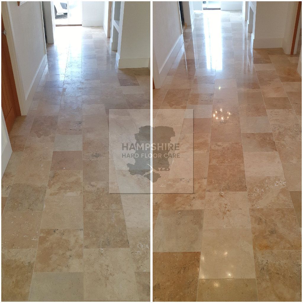Polished Travertine