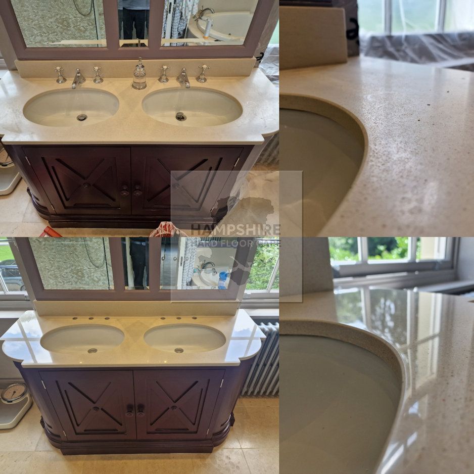 Vanity Unit Restoration Cleaning Hampshire