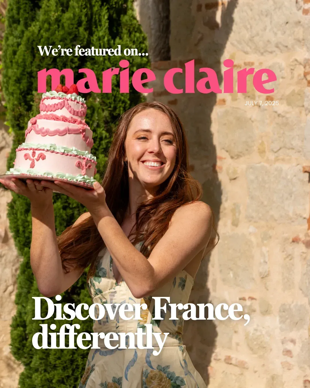 We are featured on Marie Claire