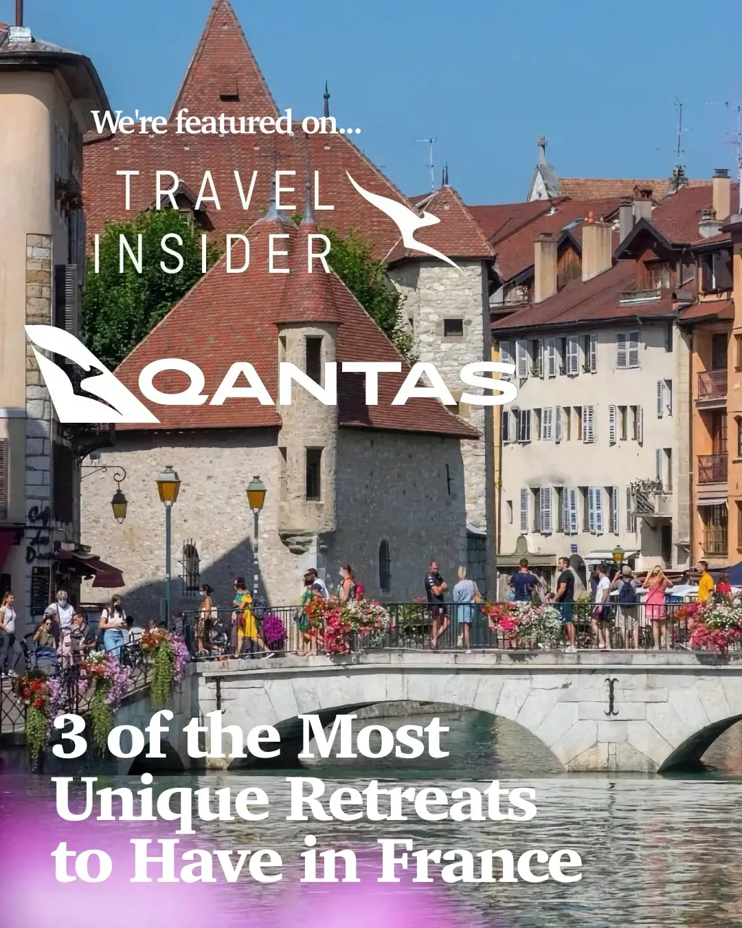 We are featured on Qantas Travel Insider