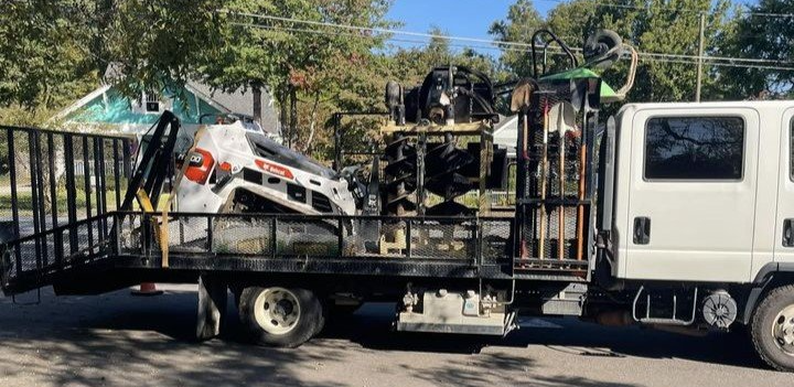 Mini Skid Steer Attachment Rack