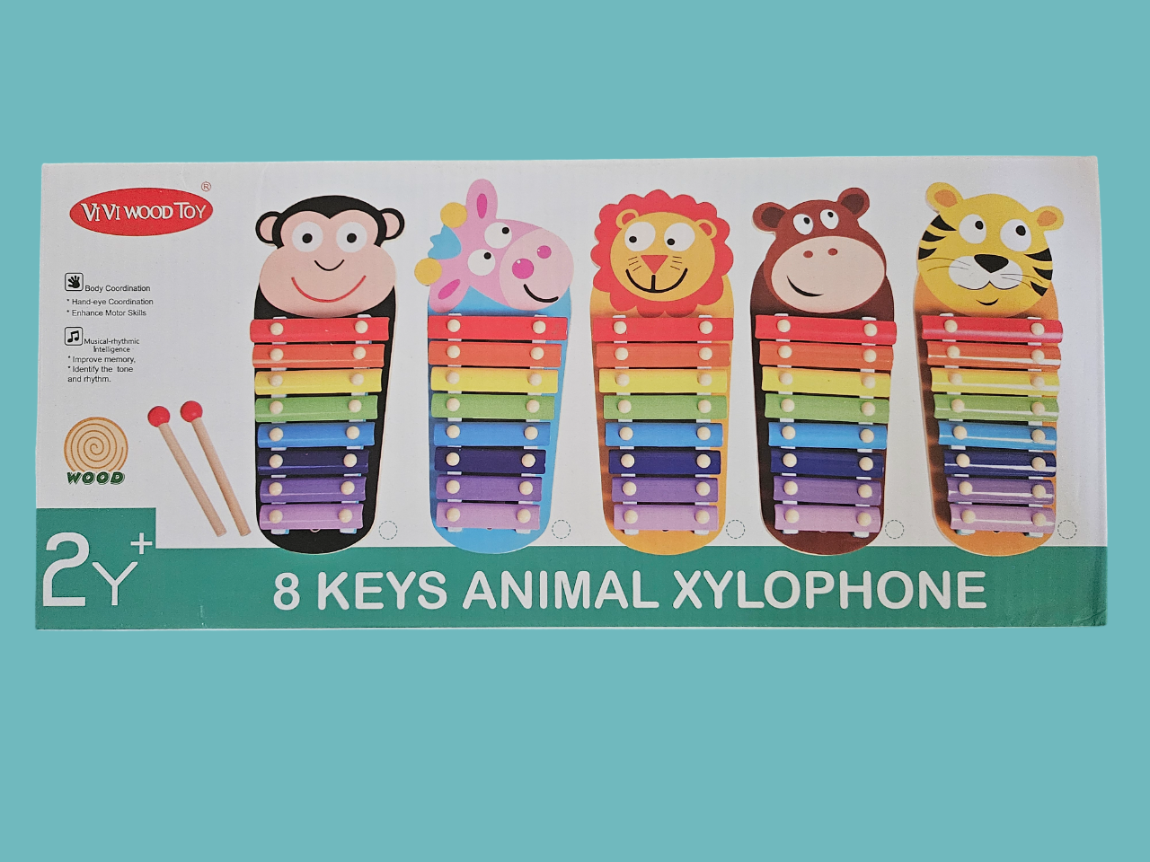 Xilófono madera Animales