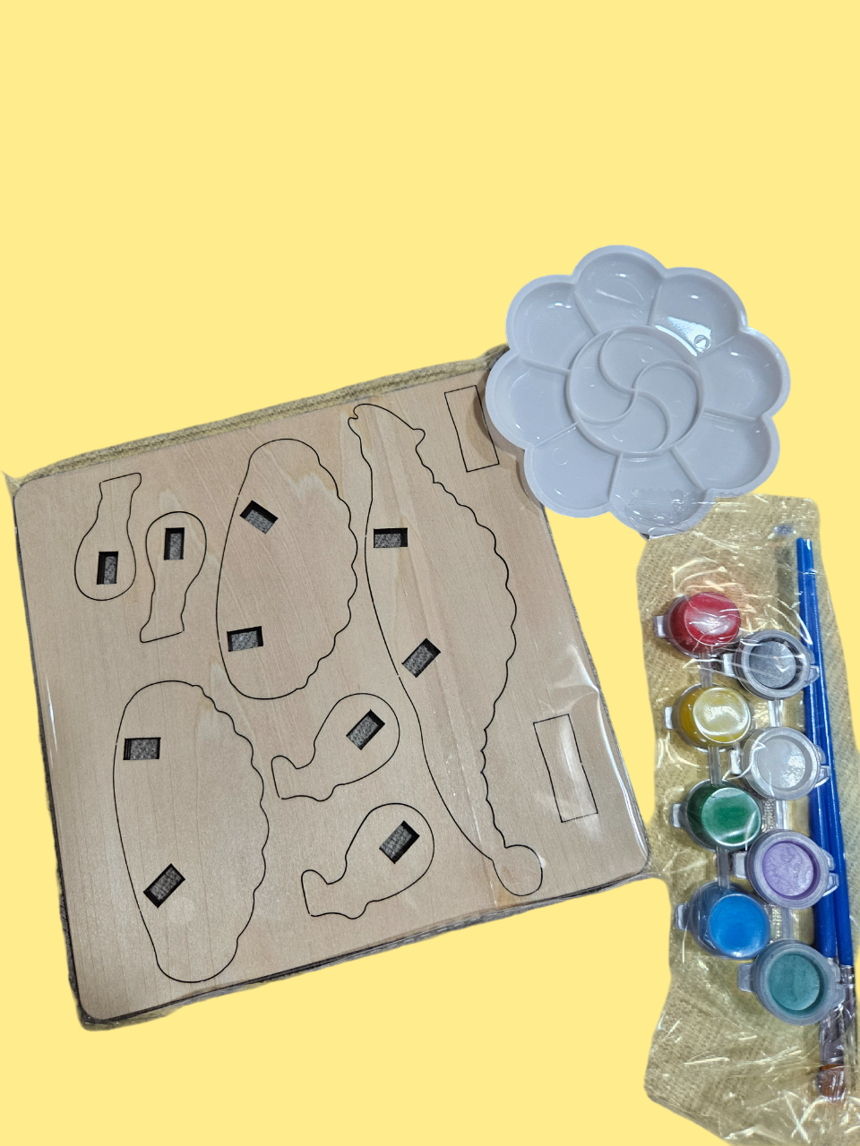 Kit Creativo para Pintar Dinosaurios