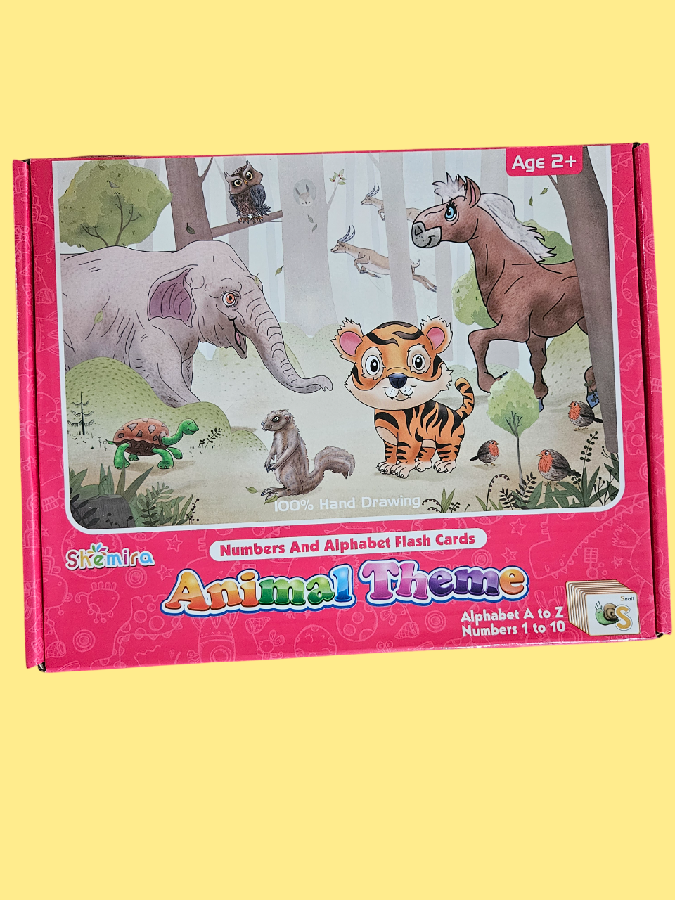 Tarjetas Educativas en Ingles de Animales, Letras y Números