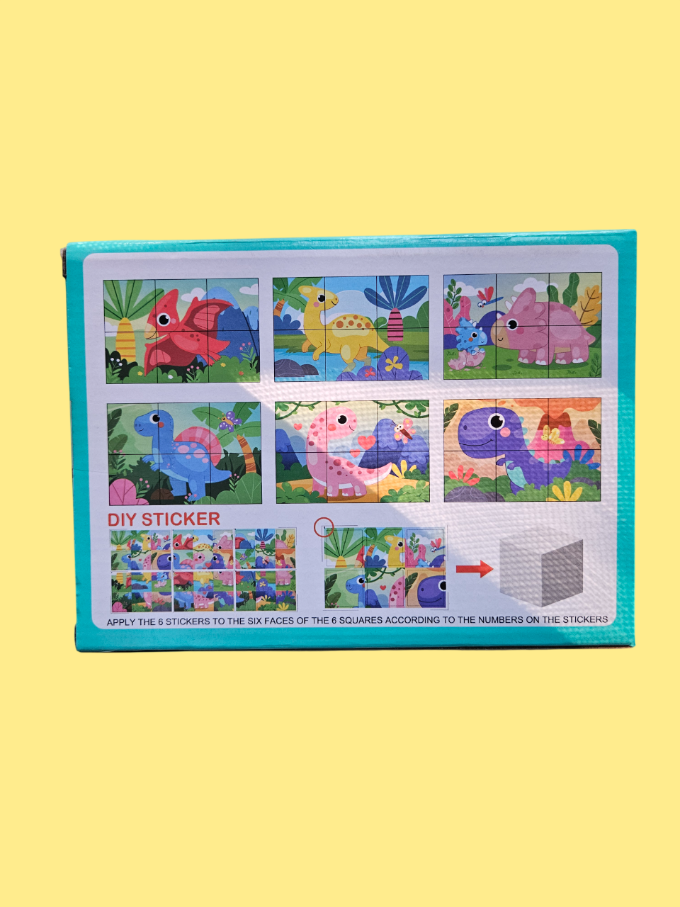 Bloques Rompecabezas Didáctico – Animales (6 piezas)