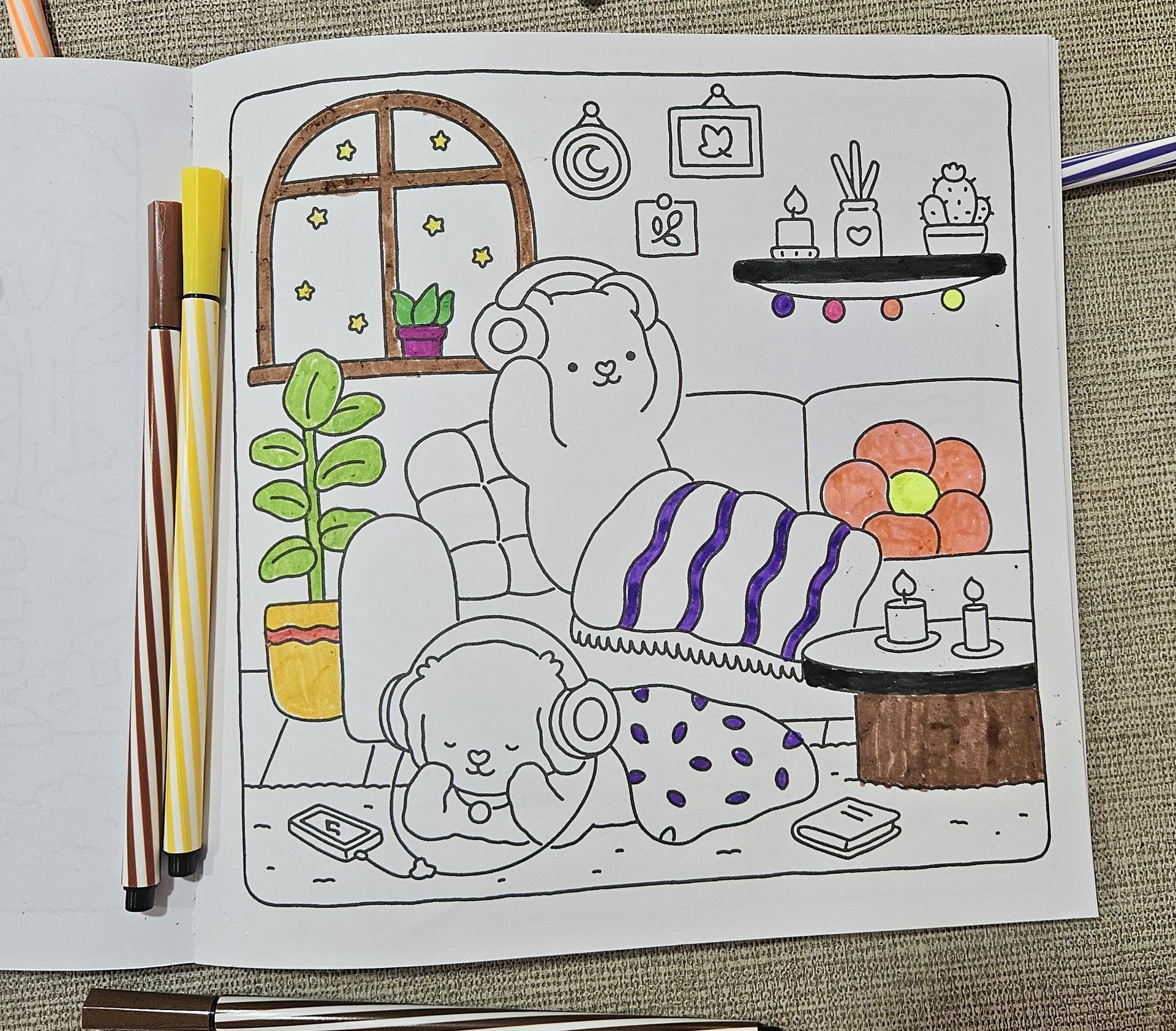 Libros para Colorear “Cute & Cozy Collection”