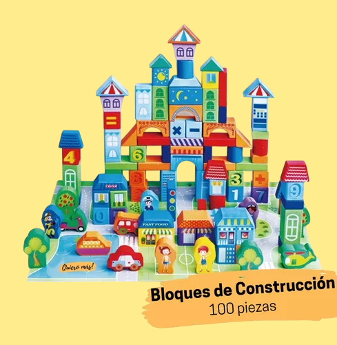 Bloques de madera de Ciudad