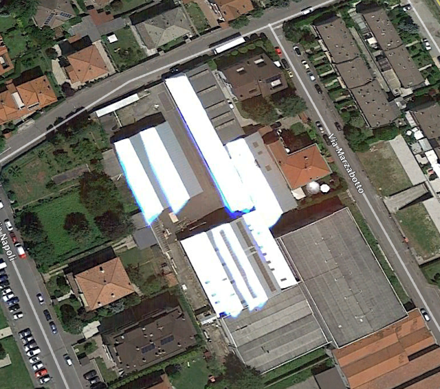 Location Legnano - Cylinders production