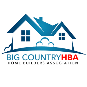 A logo for big country hba home builders association