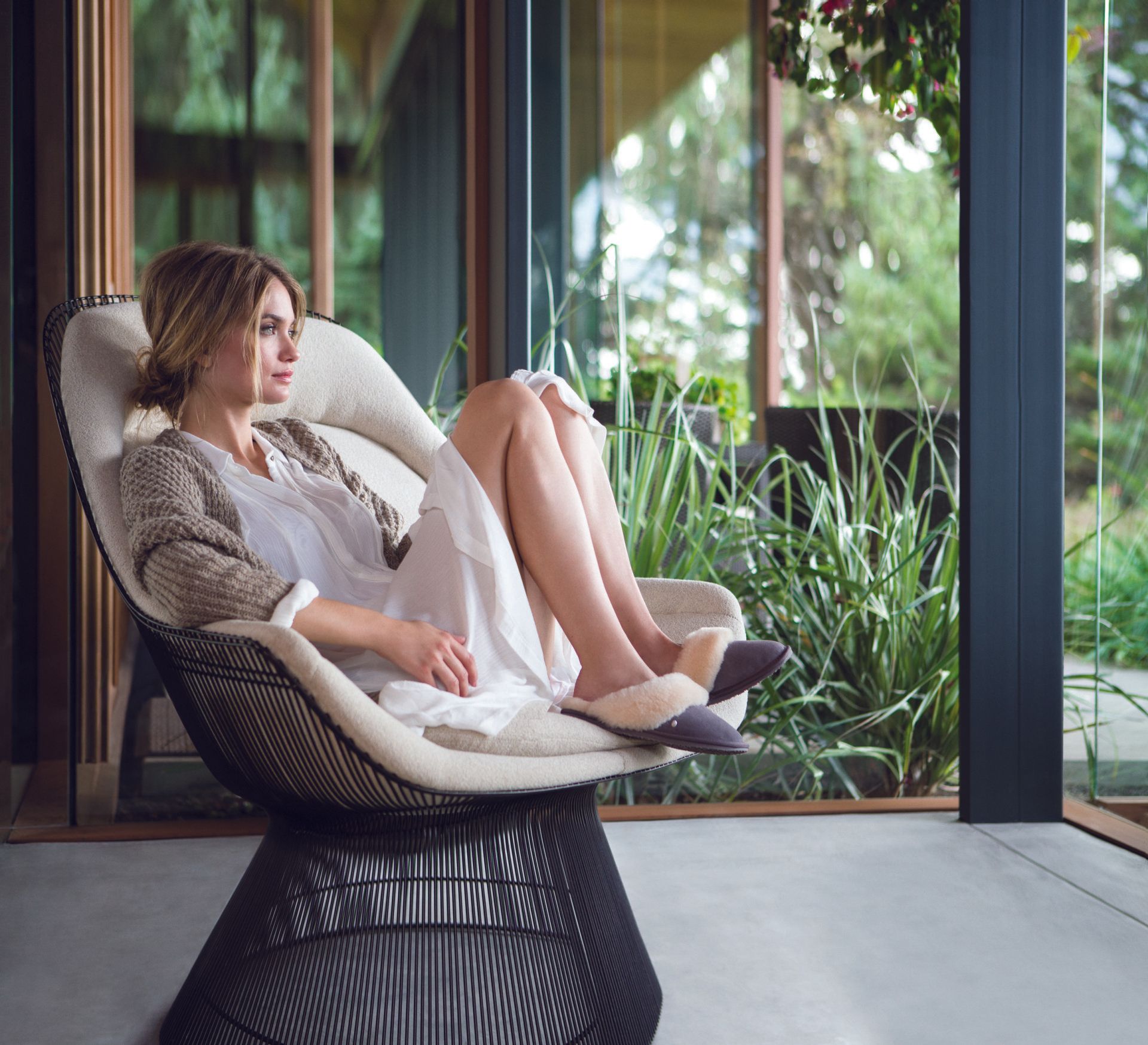 Pelz Lammfell Schuhe