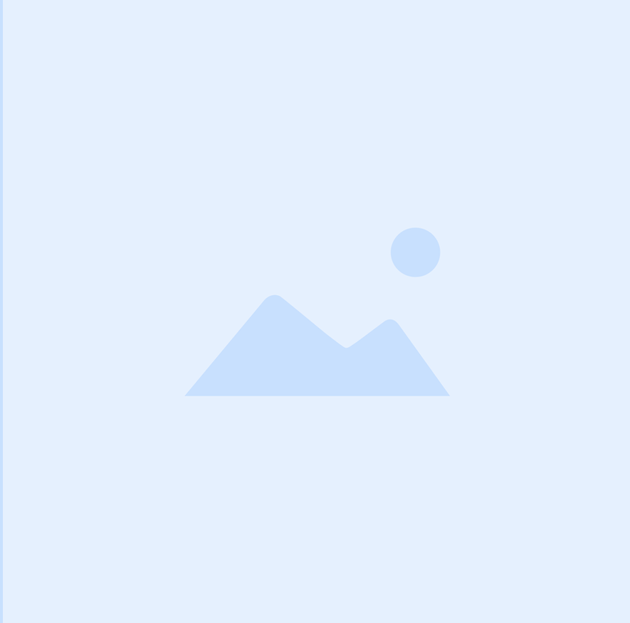A picture of a mountain with a circle in the middle on a blue background.