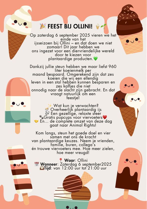 Vegan ijssalon Ollini