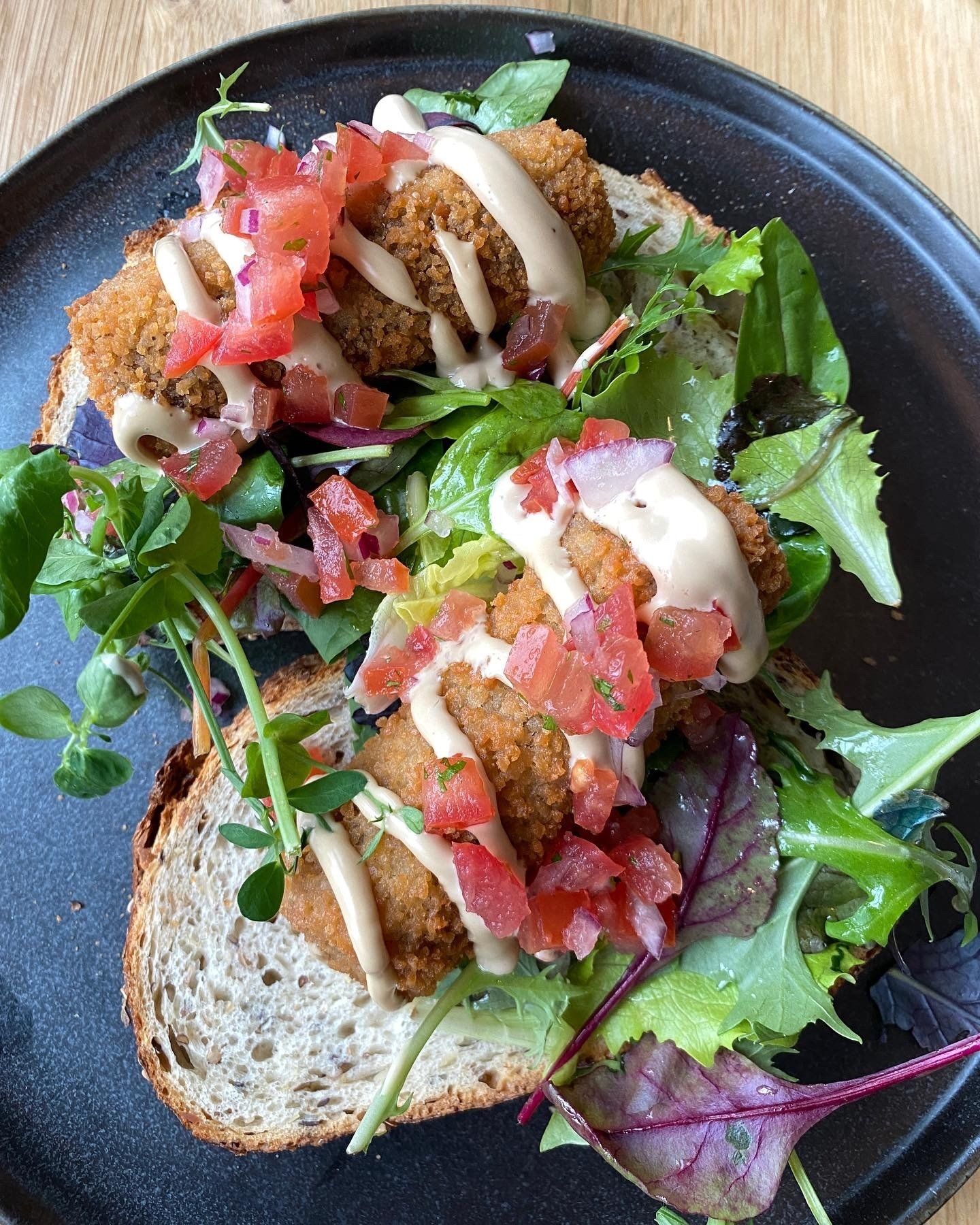 Capriole cafe | vegan kroketten | Groene Dromers